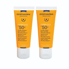 UVEBLOCK SPF 50+ FLUIDE - Kem chống nắng cho da khô, nhạy cảm NK chính hãng