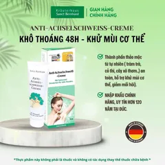 Kem Khử Mùi Thiên Nhiên 25ml Sanct Bernhard - Chứa Tinh Dầu Tràm Trà, Kiểm Soát Mồ Hôi, Khử Mùi Hiệu Quả, Duy Trì Sự Tự Tin