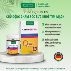 Viên nang Coenin Q10 Sanct Berhanrd - Hỗ trợ tim mạch, chống oxy hóa, tăng cường sức đề kháng (30 viên)