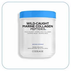 (Hàng Nhập) Bột Uống Codeage Marine Collagen Peptides 450g - Bổ Sung Collagen Từ Cá Trắng Cho Da NK chính ngạch