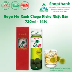 Nước Mơ Xanh Ngâm Choya Kishu Monogatari Nhật Bản - Nước Mơ Xanh Lên Men 14%