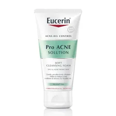 Sữa rửa mặt dạng bọt sạch sâu cho da nhờn Eucerin Pro Acne Cleansing Foam 50g NK chính hãng
