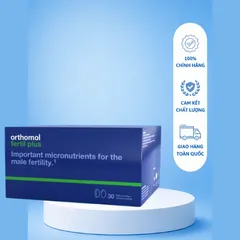 [ Nhập khẩu] Orthomol Fertil plus - Hỗ trợ tăng cường sức khỏe sinh sản ở nam giới