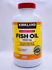 Dầu cá Kirkland Signature Fish Oil 1000mg 400 viên
