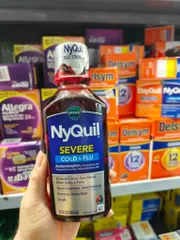 Siro Vicks NyQuil Cold & Flu Severe 354ml