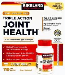 Viên uống UC II hỗ trợ khớp Kirkland Signature Triple Action Joint Health 110 V