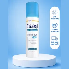 Xịt Khử Mùi EtiaXil Dạng Phun Sương 48H Màu Xanh 150ml