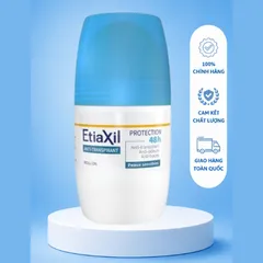 Lăn khử mùi hằng ngày cho da nhạy cảm Etiaxil Protection 48h Peaux Sensibles (50ml)