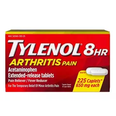 Viên uống Tylenol 8Hr Arthritis Pain 650mg 225 V