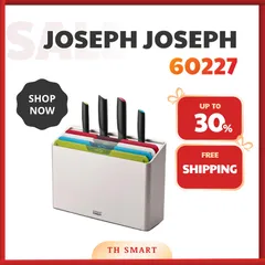 Bộ Thớt Kèm Dao 8 Món JOSEPH JOSEPH Folio Plus Mcolour 60227