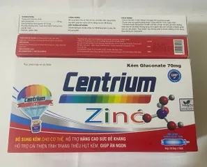 Hỗ trợ tăng đề kháng Centrium Zinc Trường Thọ (H/20o/10ml)