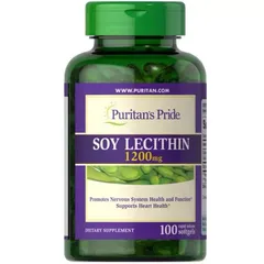 Tinh chất mầm đậu nành Puritan’s Pride Soy Lecithin 1200mg 100 Softgels Date Xa NK Mỹ