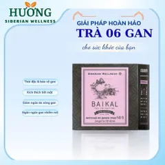 [Trà gan mật N6] Trà thảo mộc Siberian Baikal tea collection.Herbal teaN6 - Trà gan mật Siberian - 30 túi