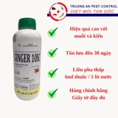 Thuốc diệt muỗi GINGER 10SC, dùng trong gia dụng và y tế, nhập khẩu Ấn Độ, chai 1 lít