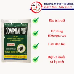 Thuốc diệt ruồi COMPHAI SUPER 11WP, đặc trị ruồi, diệt được cả muỗi và bọ chét, gói 20gam