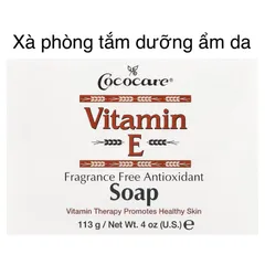 [MỸ] xà phòng tắm dưỡng da Vitamin E Soap Fragrance Free 113g mịn màng da