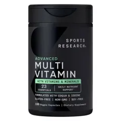 Viên uống bổ sung Vitamin Sports Research Advanced MultiVitamin 180 viên của Mỹ