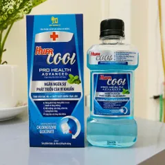 Nước súc miệng thảo dược Hura Cool 200ml - giảm viêm nướu sâu răng nhiệt miệng