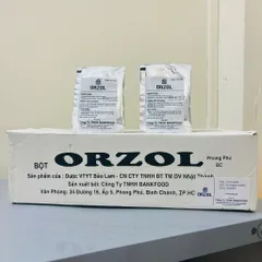 Combo 10 gói - 20 gói bù nước điện giải Oresol giá rẻ ORZOL
