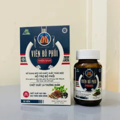 VIÊN BỔ PHỔI Thiên Nam - tăng đề kháng hô hấp phòng ngừa dịch bệnhh