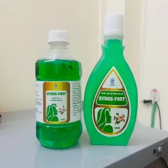 (Cải tiến công thức) Dung dịch vệ sinh phụ nữ Gynos Fort màu xanh lá
