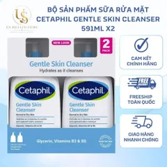 [ hỏa tốc] Sữa Rửa Mặt Cetaphil Gentle Skin Cleanser Dành Cho Da Nhạy Cảm 591ml - mẫu mới
