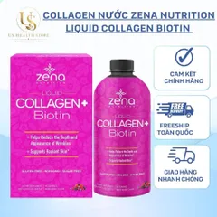 [ HỎA TỐC] ZENA Collagen Dạng Nước Zena LIQUID COLLAGEN + BIOTIN 900ml Chính hãng Mỹ