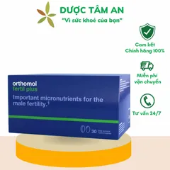 [Nhập khẩu] Viên uống Orthomol Fertil plus - Hỗ trợ tăng cường sức khỏe sinh sản ở nam giới (Hộp 30 ngày)