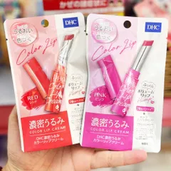 Son dưỡng môi có màu DHC Color Lip Cream Pink 1.5g