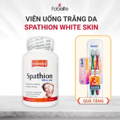 (Mỹ) Viên Uống Spathion Fobe Hỗ Trợ Làm Trắng Da, Dưỡng Ẩm, Làm Đẹp Da NN - Hộp 30v