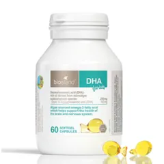 Viên DHA cho Trẻ Từ 7 Tháng Tuổi Trở Lên - BioIsland DHA for Kids 60 viên - Hỗ Trợ Phát Triển Toàn Diện Não Bộ - Hệ Thần Kinh & Thị Lực - S/P Chuẩn Úc