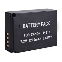 PIN MÁY ẢNH CANON LP-E12 (LPE12), DÙNG CHO CÁC DÒNG CANON EOS 100D, M10, M50, M200, KISS X7, SX70HS