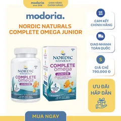 [modoria.] Viên Uống Omega 3-6-9 Cho Trẻ từ 6 tuổi Nordic Naturals Complete Omega Junior Lemon - Mỹ