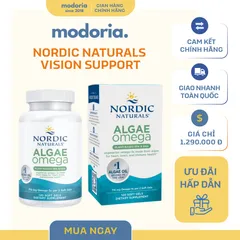 [modoria.] Viên uống Dầu tảo Nordic Naturals ALGAE Omega 715mg 120 viên - Mỹ