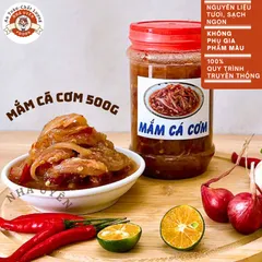 mắm cá cơm Châu Đốc, ủ bằng đường thốt nốt, truyền thống đậm đà hương vị quê LỌ 500G,đơn 800k tặng quà trực tiếp