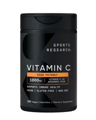 Viên uống bổ sung Vitamin C Sports Research 1000mg 180 V