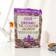 Quinoa Macro Organic 500g Hạt Diêm Mạch 3 Màu Cao Cấp