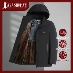 Áo Khoác Cotton Lót Lông Dày Ấm Mùa Đông Cho Bố AK28