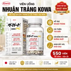 Viên Uống Nhuận Tràng Kowa 550Vieen Nhật Bản Chính Hãng | Hỗ Trợ Nhuận Tràng & Cải Thiện Tình Trạng Táo Bón