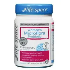 Men Vi Sinh Life•Space Women's Microflora Probiotic 40 viên - S/P Chuẩn Úc