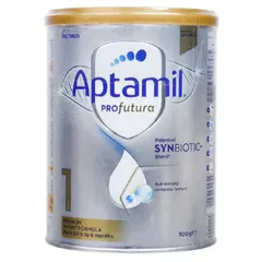 Sữa bột Aptamil Profutura #1 - 900g [Nội địa Úc] - Dinh Dưỡng Toàn Diện cho Bé từ 0 - 6M