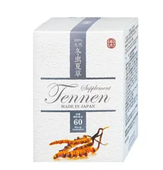 Viên uống Đông Trùng Hạ Thảo hỗ trợ tăng cường sức khỏe, hạn chế lão hóa Tennen Jpanwell (6 vỉ x 10 viên)