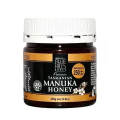 Mật ong Manuka BlueHills 250+ 250gr Rừng Tasmania nước Úc