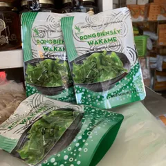 Rong biển sấy Wakame 20g- Nấu canh súp, hàng Nhật