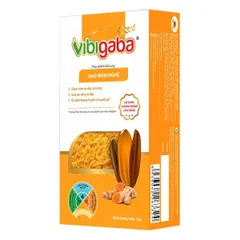 Gạo Mầm Vibigaba Nghệ Hạt Ngọc Trời Gói 1Kg - Gạo Cho Người Viêm Loét Dạ Dày, Tá Tràng, Viêm Gan, Tiểu Đường