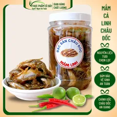Mắm Cá Linh Nguyên Con hủ/500gr, chuẩn vị châu đốc, ủ bắng đường thốt nốt