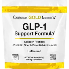 [MỸ] Bột Peptide Collagen Thuỷ phân GLP-1 Support Formula 410g California Gold Nutrition