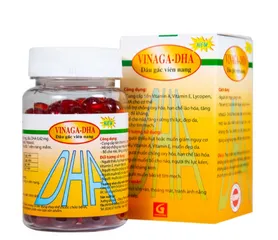 Giúp bổ não Dầu gấc viên nang Vinaga - DHA (100 viên)