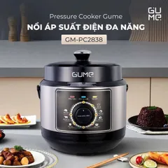 NỒI ÁP SUẤT ĐIỆN ĐA NĂNG GUME GM-PC2838 6L Bảo hành 12 tháng 