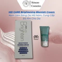 [Tặng Sữa rửa mặt] Kem Sáng Da MD CARE Brightening Blemish Cream - Giúp Làm Sáng Da Mờ Nám, Cung Cấp Độ Ẩm, Phù Hợp Cho Mọi Loại Da